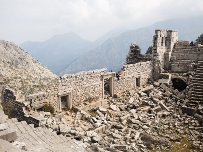 Termessos ancient theatre site