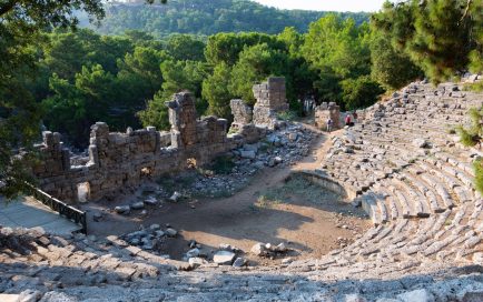 Phaselis ancient theatre site